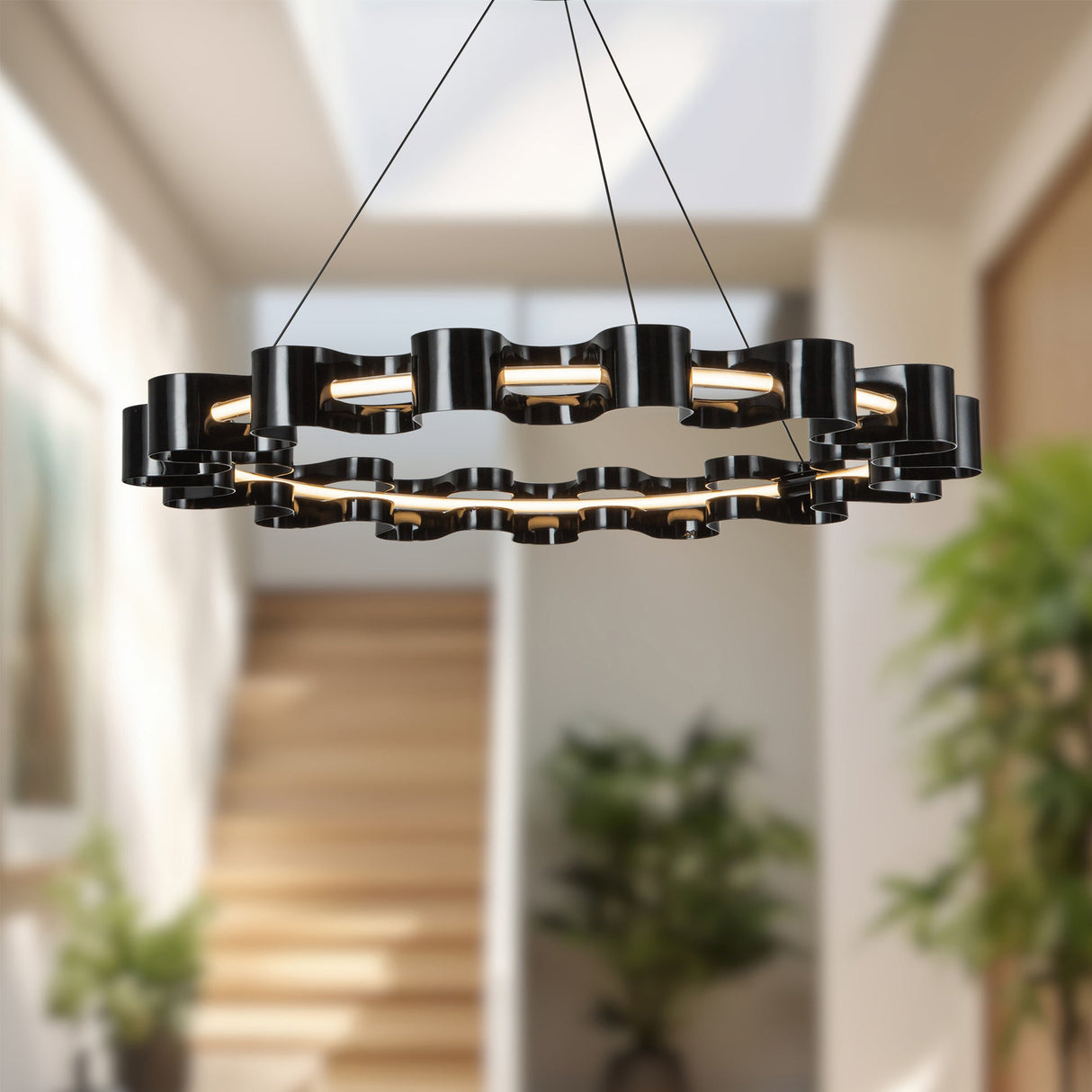 Kuzco Nami 32-in Chandelier