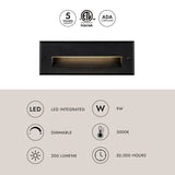 Kuzco Newport 10-in Exterior Wall/Step Light