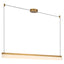 Kuzco Nio 45-in Linear Pendant