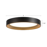Kuzco Vibe Nix 9-in Flush Mount