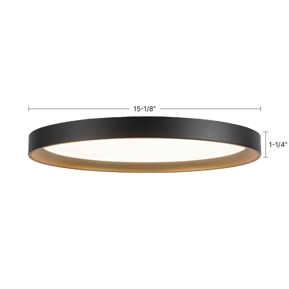 Kuzco Vibe Nix 15-in Flush Mount