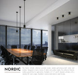 Kuzco Architectural Nordic 6-in (3-in Dia.) Exterior Ceiling