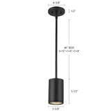 Kuzco Architectural Nordic 5-in (3-in Dia.) Exterior Pendant