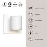 Kuzco Architectural Nordic 4-in (2-in Dia.) Exterior Wall