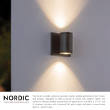 Kuzco Architectural Nordic 4-in (2-in Dia.) Exterior Wall