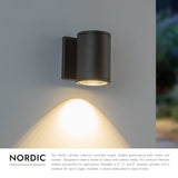 Kuzco Architectural Nordic 5-in (3-in Dia.) Exterior Wall