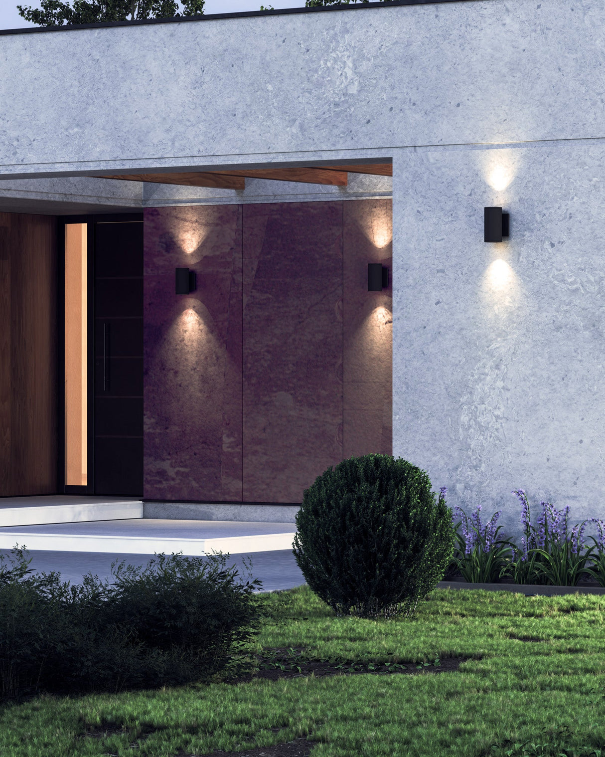 Kuzco Architectural Nordic 7-in (3-in Dia.) Exterior Wall