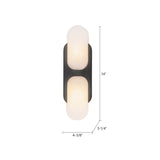 Alora Odin 14-in Wall/Vanity Light