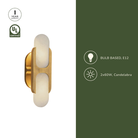 Alora Odin 14-in Wall/Vanity Light