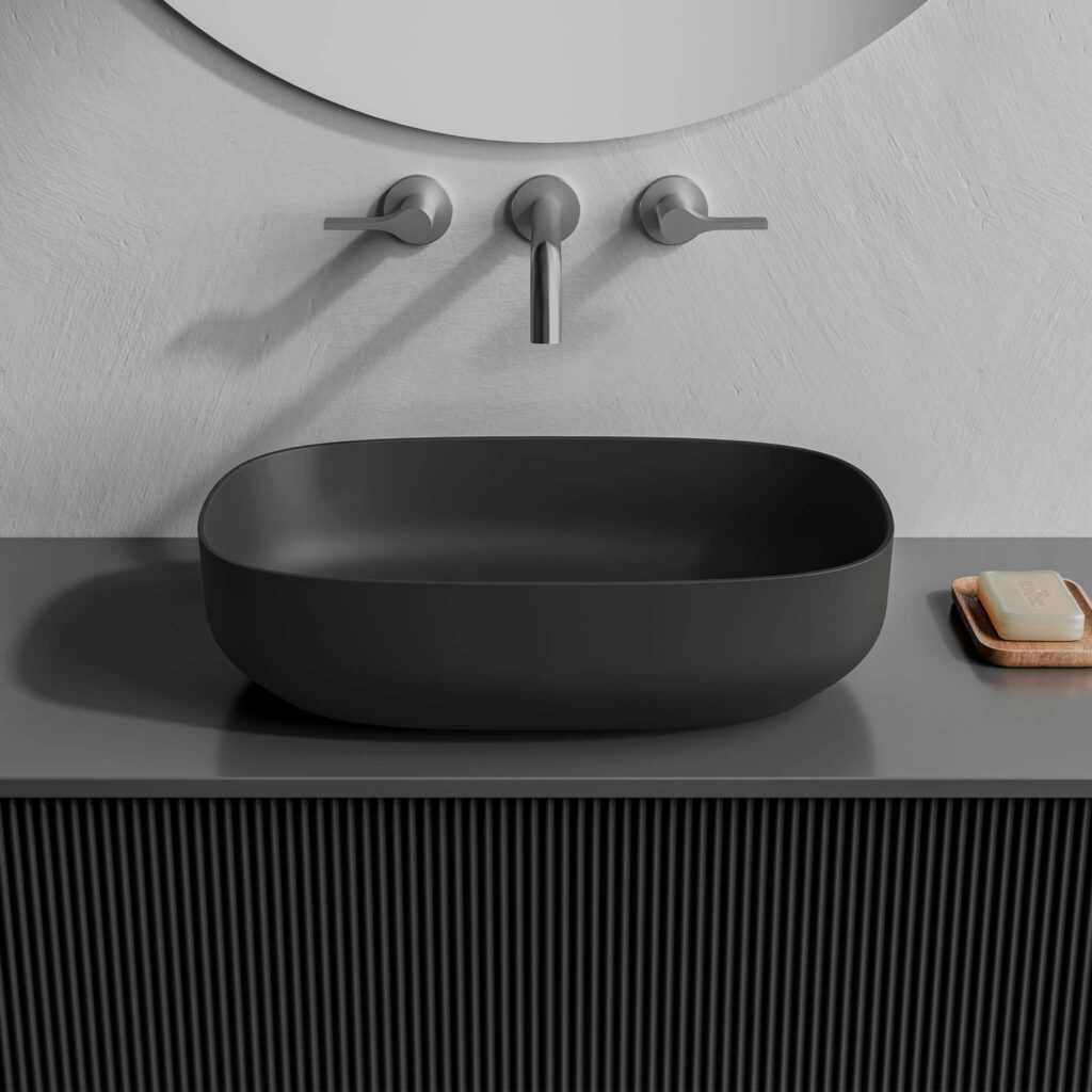 Onda Rectangular Countertop Basin
