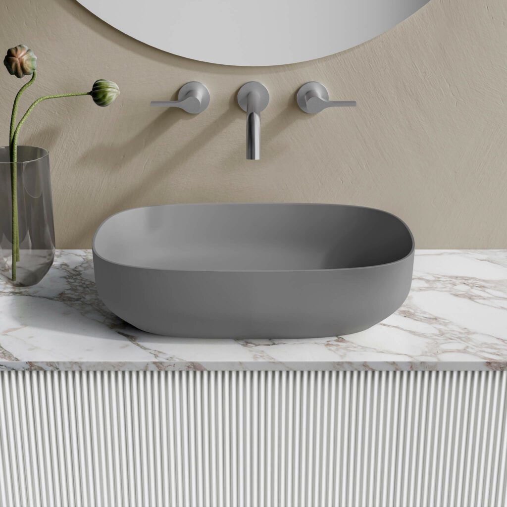 Onda Rectangular Countertop Basin
