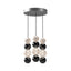 Alora Onyx 3 Head Multi Pendant