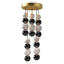 Alora Onyx 5 Head Multi Pendant