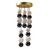 Alora Onyx 5 Head Multi Pendant