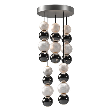 Alora Onyx 5 Head Multi Pendant
