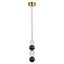 Alora Onyx 5-in Pendant