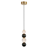 Alora Onyx 5-in Pendant