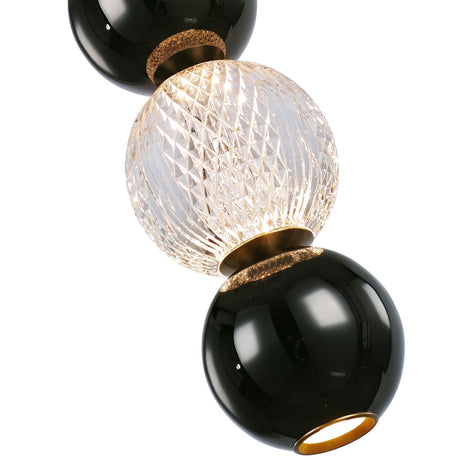 Alora Onyx 5-in Pendant