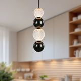 Alora Onyx 5-in Pendant