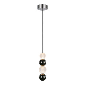 Alora Onyx 5-in Pendant