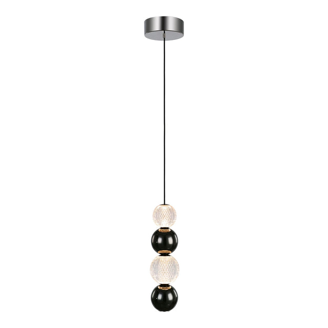 Alora Onyx 5-in Pendant