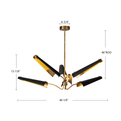 Alora Osorio 46-in Chandelier
