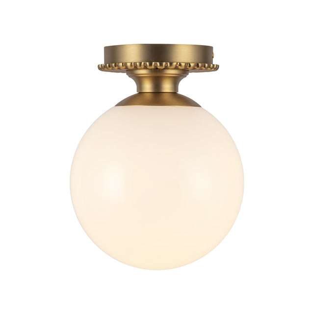 Alora Mood Otis 8-in Semi-Flush Mount