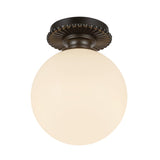 Alora Mood Otis 8-in Semi-Flush Mount