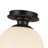 Alora Mood Otis 8-in Semi-Flush Mount