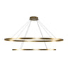 Kuzco Ovale 53-in 2 Layer Chandelier