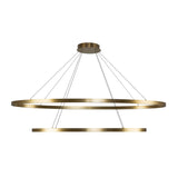 Kuzco Ovale 53-in 2 Layer Chandelier