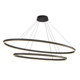 Kuzco Ovale 53-in 2 Layer Chandelier