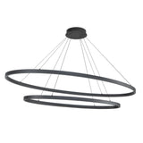 Kuzco Ovale 53-in 2 Layer Chandelier
