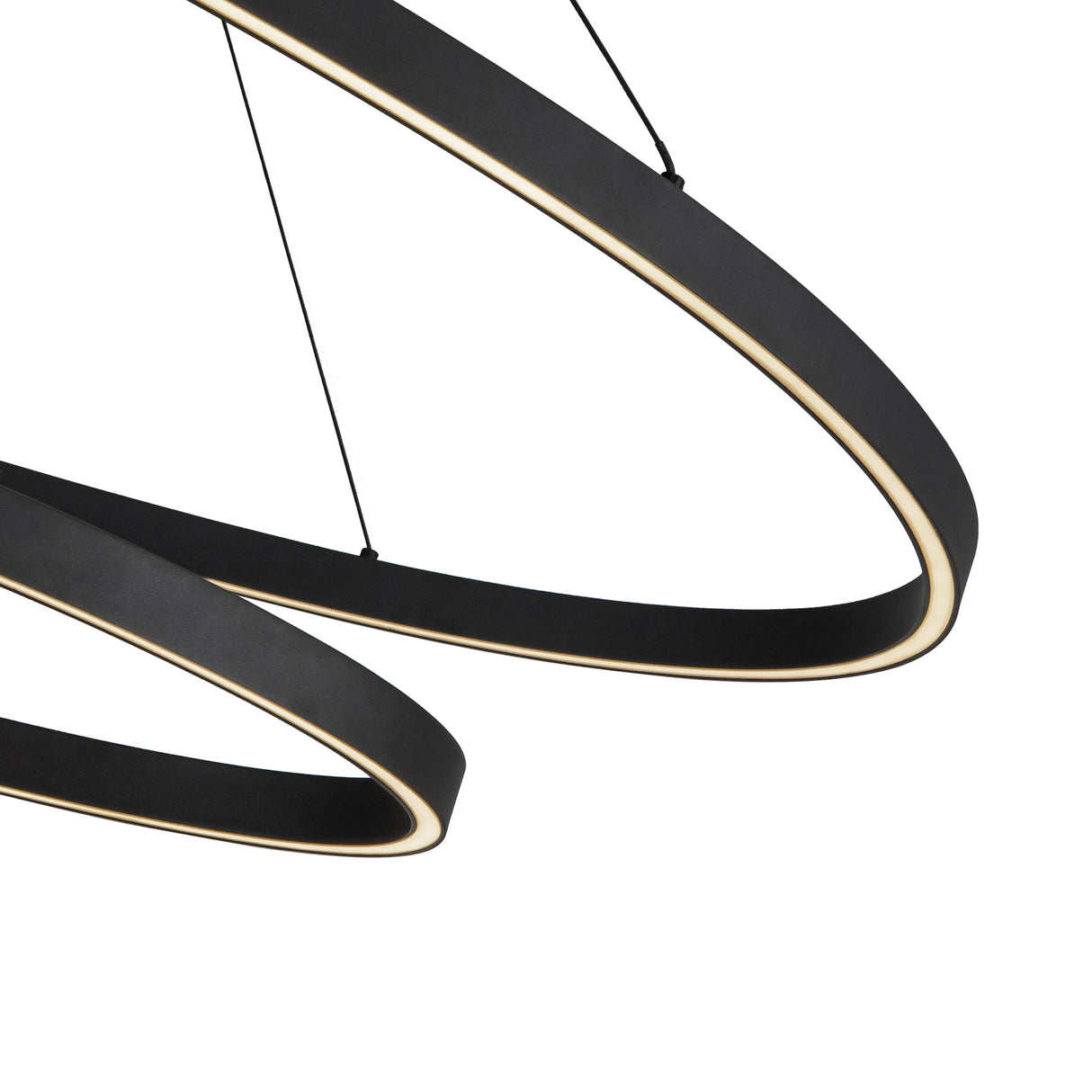 Kuzco Ovale 53-in 2 Layer Chandelier