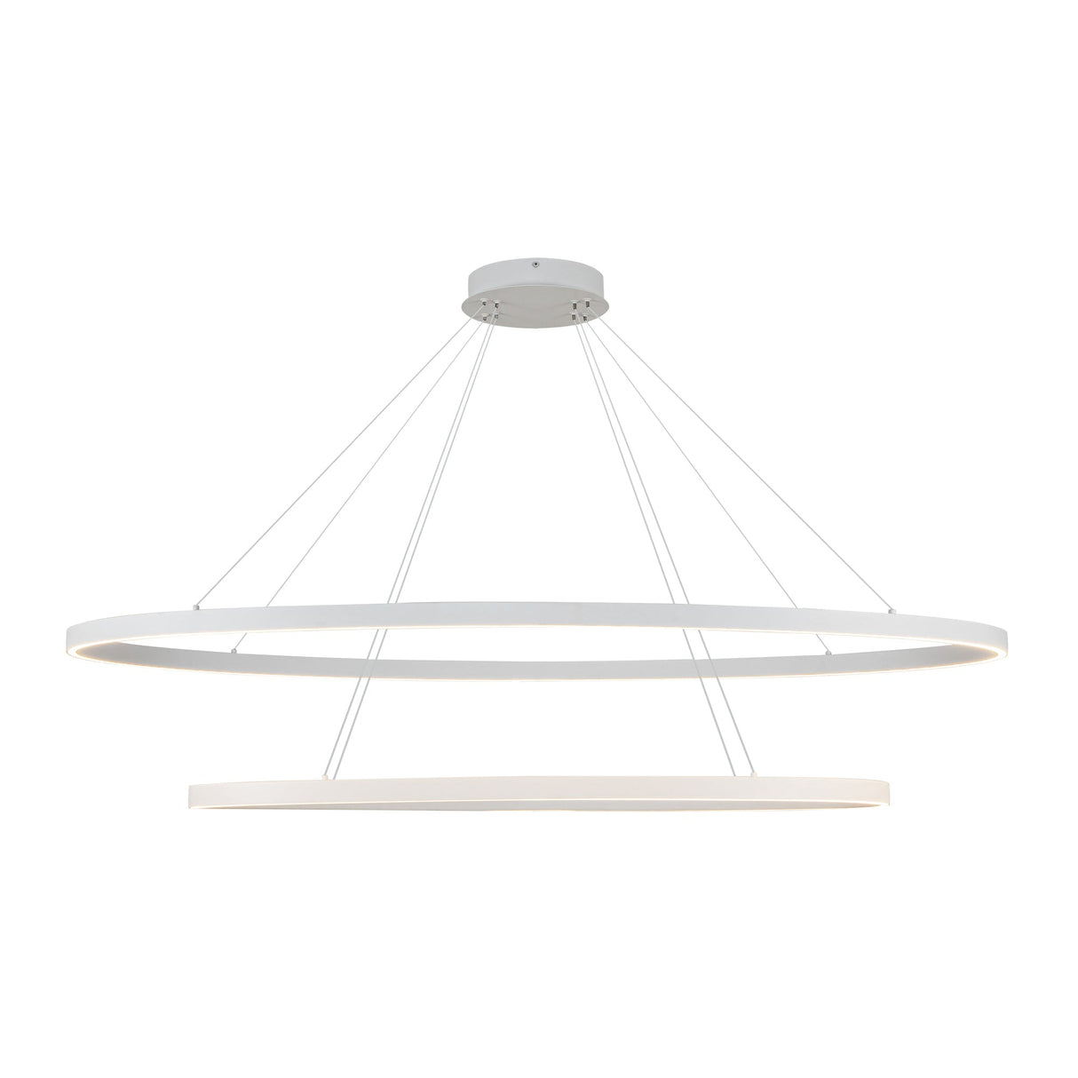 Kuzco Ovale 53-in 2 Layer Chandelier