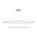Kuzco Ovale 53-in 2 Layer Chandelier
