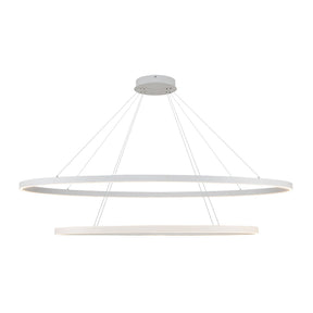 Kuzco Ovale 53-in 2 Layer Chandelier