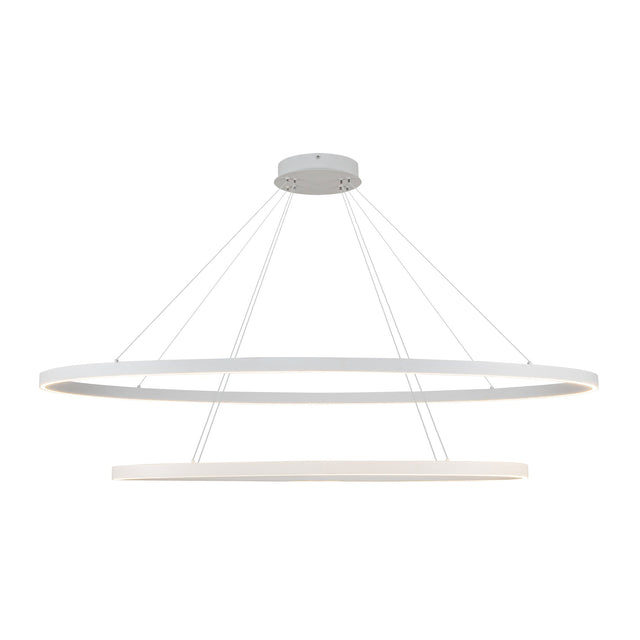 Kuzco Ovale 53-in 2 Layer Chandelier