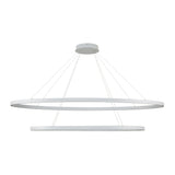 Kuzco Ovale 53-in 2 Layer Chandelier