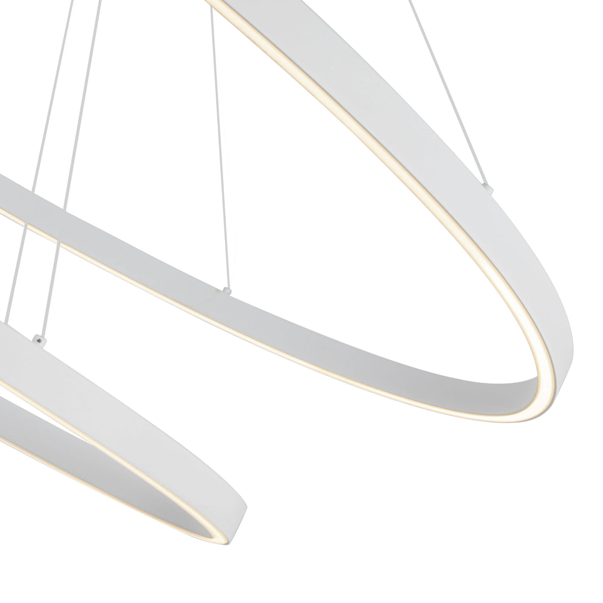 Kuzco Ovale 53-in 2 Layer Chandelier