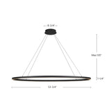 Kuzco Ovale 53-in Linear Pendant
