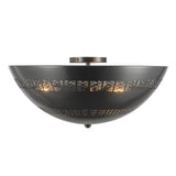 Alora Overland 18-in Flush Mount