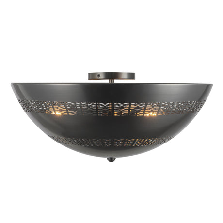 Alora Overland 18-in Flush Mount