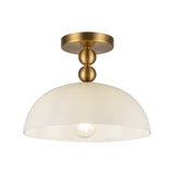 Alora Mood Paisley 12-in Semi-Flush Mount