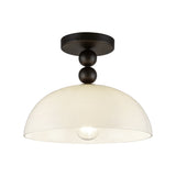 Alora Mood Paisley 12-in Semi-Flush Mount