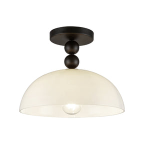 Alora Mood Paisley 12-in Semi-Flush Mount