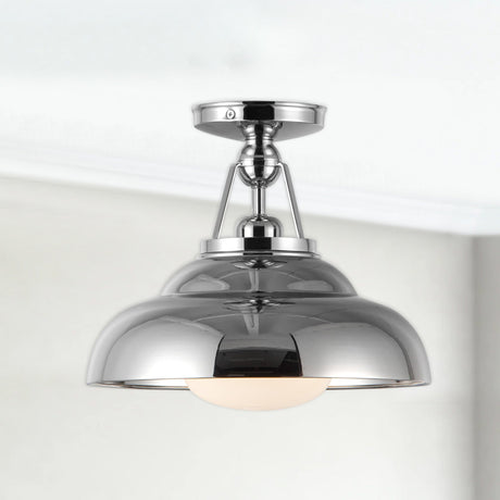 Alora Palmetto 12-in Semi-Flush Mount