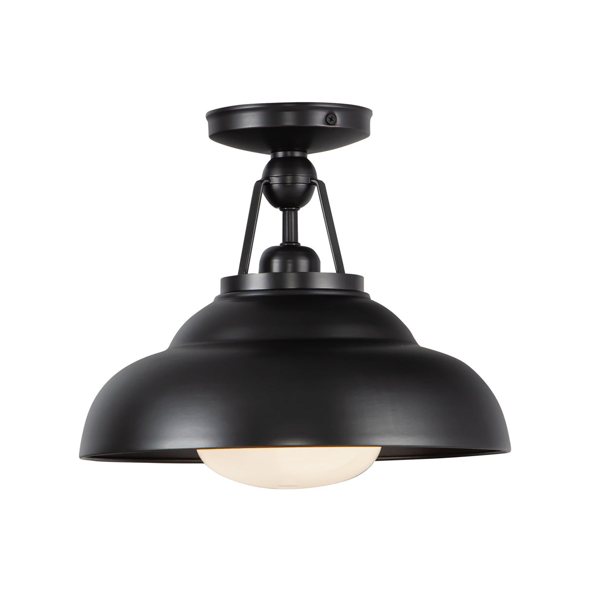 Alora Palmetto 12-in Semi-Flush Mount