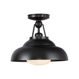 Alora Palmetto 12-in Semi-Flush Mount