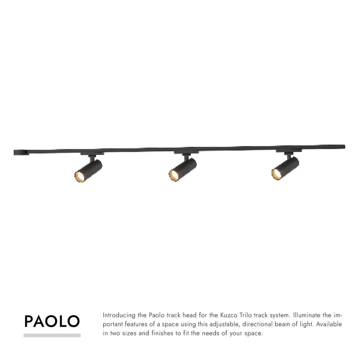 Kuzco Trilo Ceiling Kit - Paolo 2in 3-Head